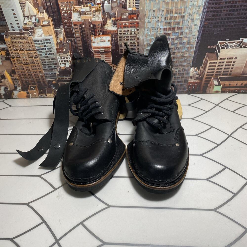 mens hand made leather boot size 10.5